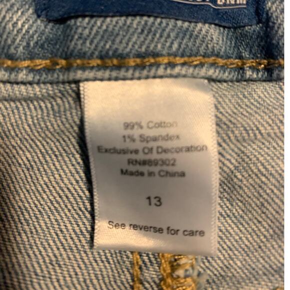 Project Indigo Distressed Denim Embellished Shorts 13 - Picture 3 of 3